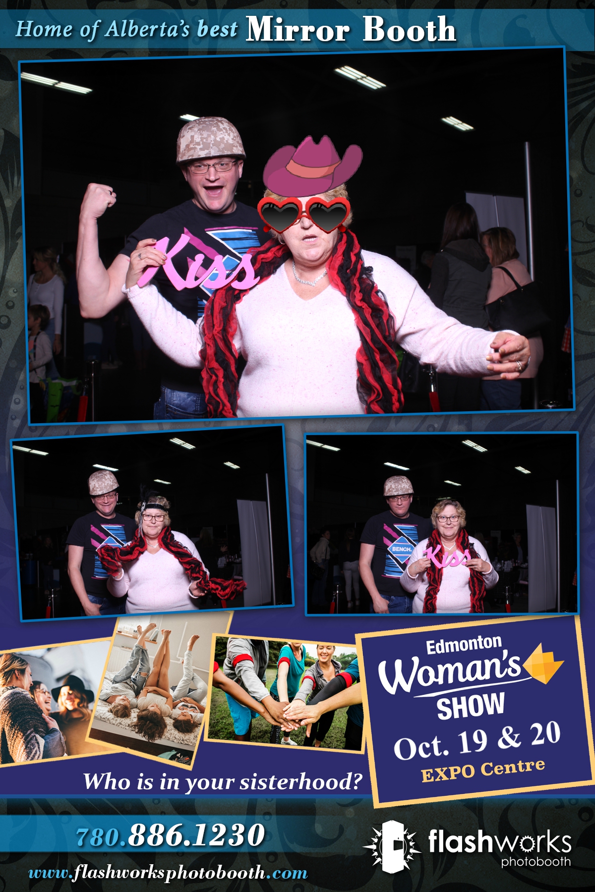 Fall Edmonton Woman's Show | View more photos from the event at gallery.flashworksphotobooth.com/u/FlashworksPhotoboothInc/Fall-Edmonton-Womans-Show-0
